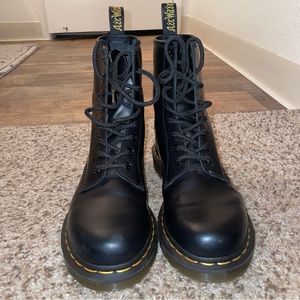 Dr. Martens 1460 Smooth Leather Lace Up Boots